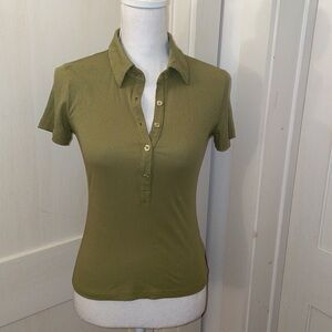 Monrow Fitted Polo Shirt